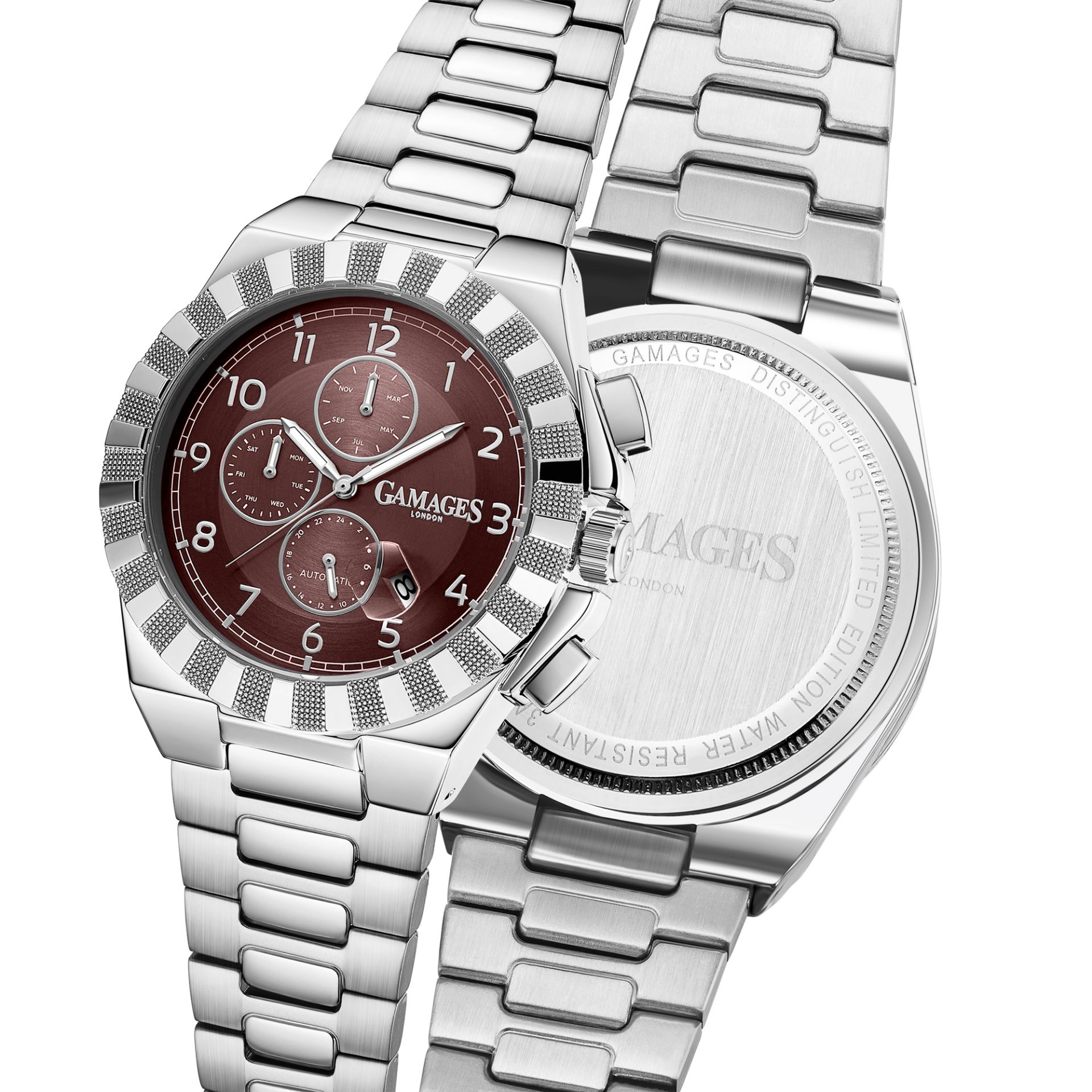 Limited Edition Hand Assembled Gamages Distinguish Automatic Steel – 5 Year Warranty & Free Delivery - Image 2 of 5