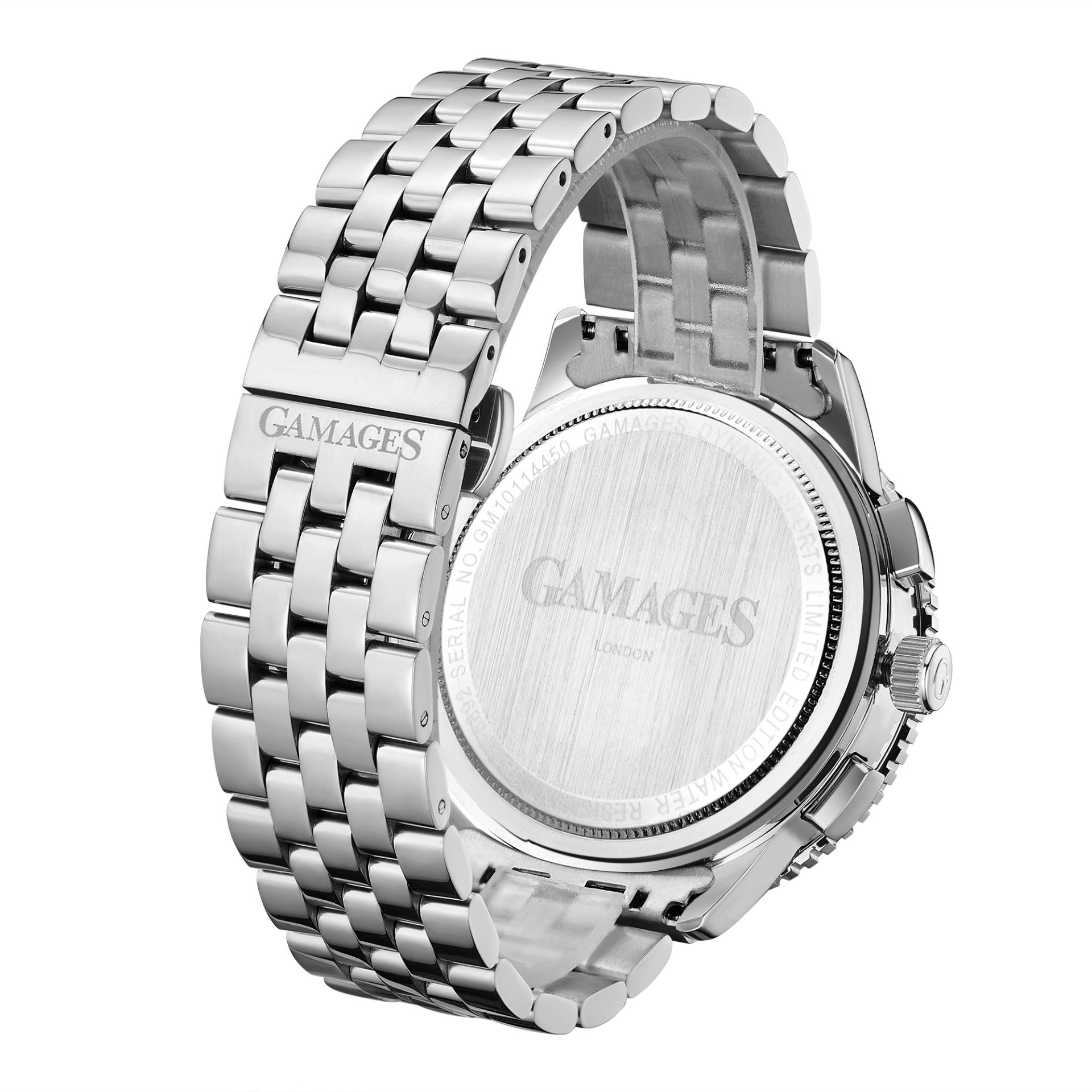 Ltd Edition Hand Assembled Gamages Dynamic Sports Automatic Steel – 5 Year Warranty & Free Delivery - Image 5 of 5