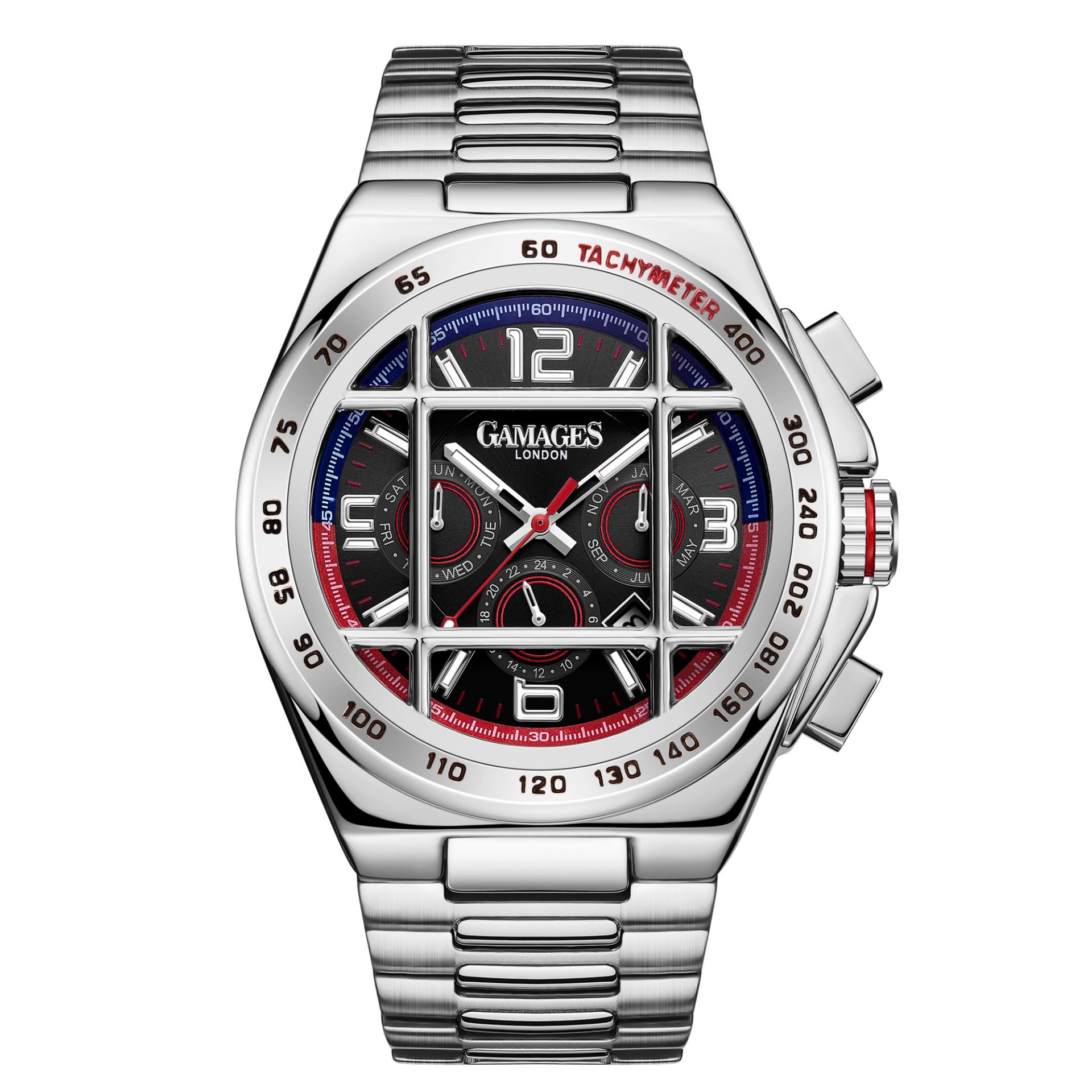 Limited Edition Hand Assembled Gamages Bastion Automatic Steel – 5 Year Warranty & Free Delivery