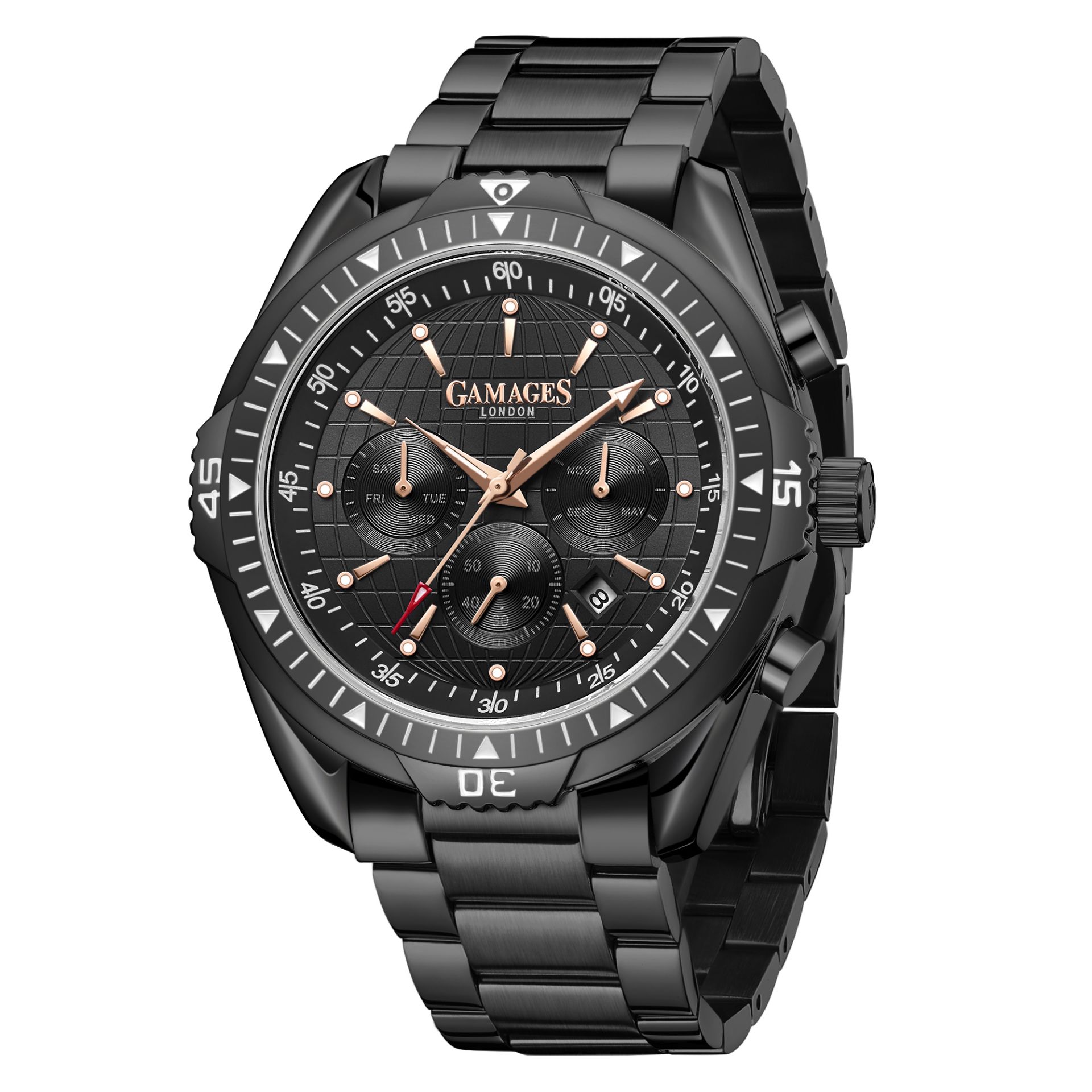 Ltd Edition Hand Assembled Gamages Infinite Sports Automatic Black – 5 Year Warranty & Free Delivery - Image 4 of 5