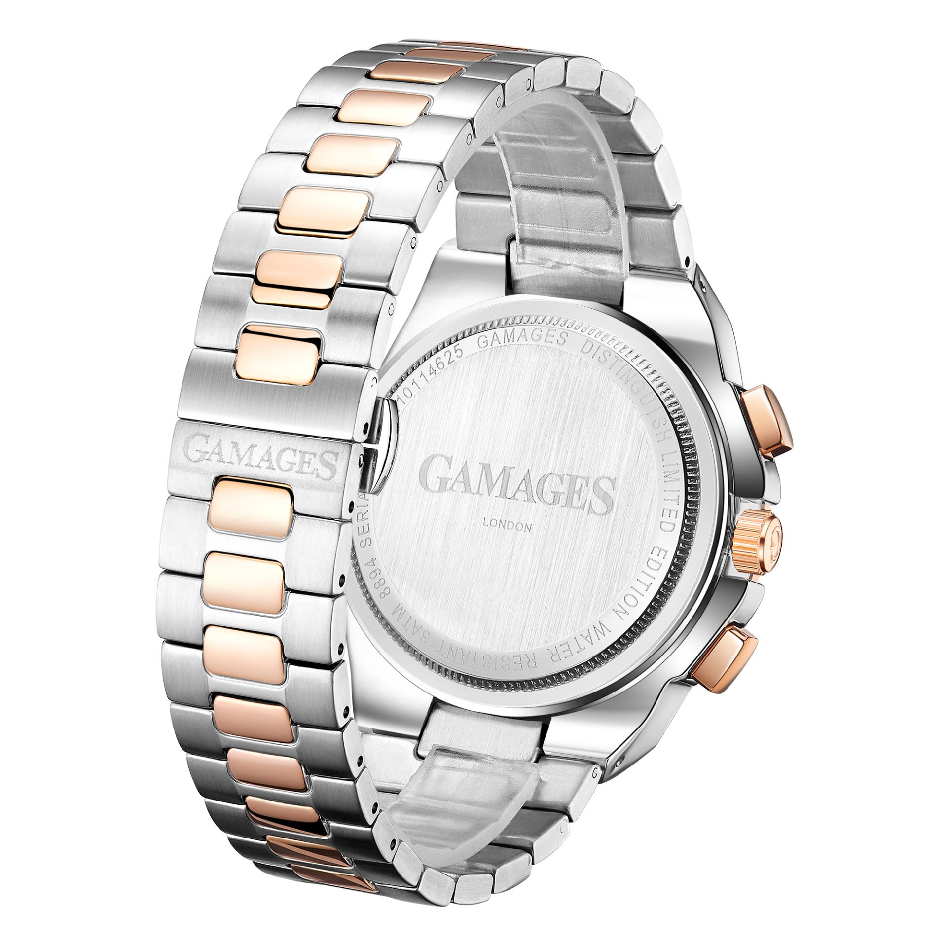 Ltd Ed Hand Assembled Gamages Distinguish Automatic Two Tone – 5 Year Warranty & Free Delivery - Image 4 of 5