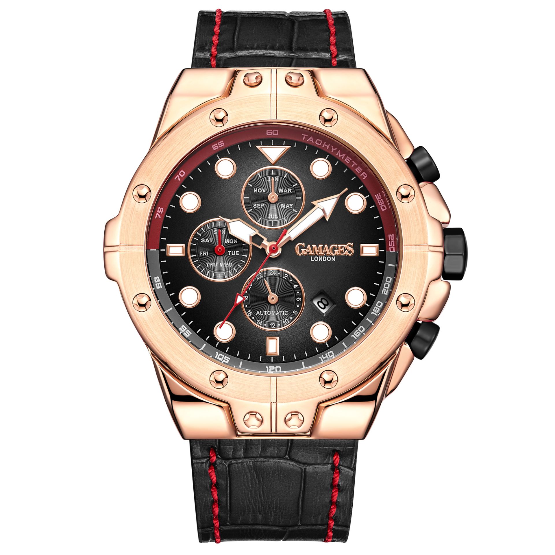 Limited Edition Hand Assembled Gamages Vessel Automatic Black – 5 Year Warranty & Free Delivery