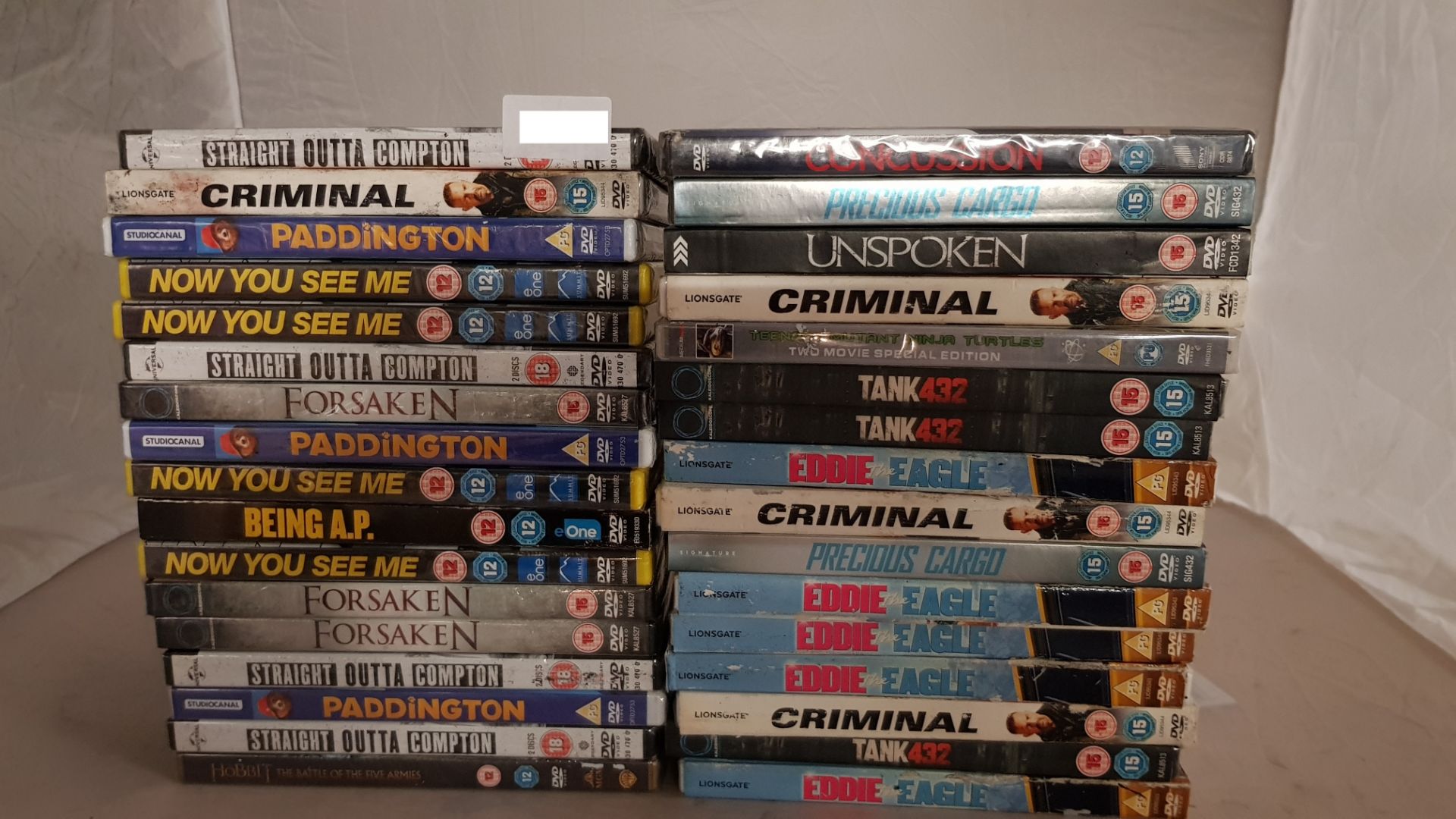 (R14F) Approx. 98 X Mixed DVD’s (All New / Sealed). To Include Straight Outta Compton, Paddington - Image 2 of 4