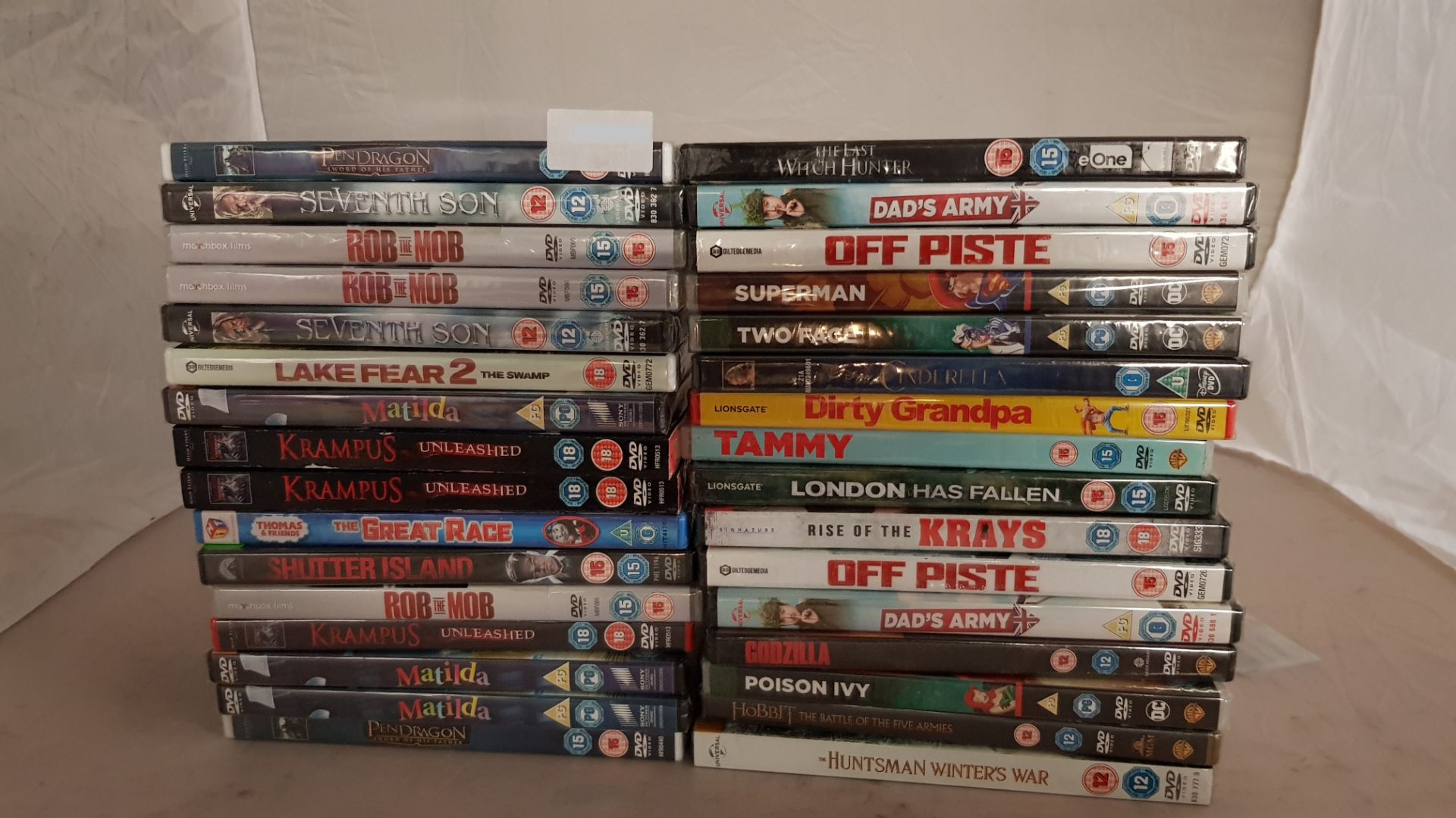 (R14E) 96 X Mixed DVD’s (All New / Sealed). To Include Matilda, San Andreas, Assassination, Londo - Image 4 of 4