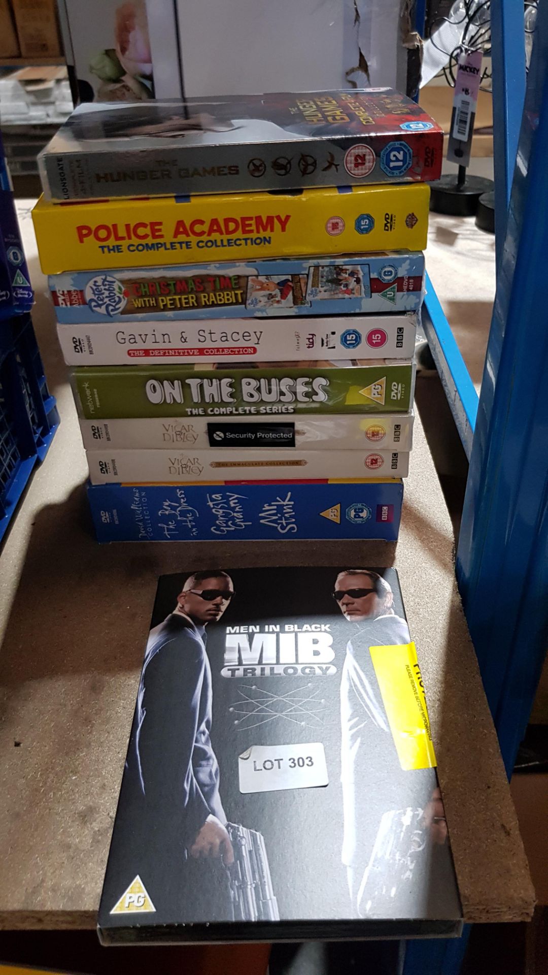 (R9E) DVD. 9 X Mixed Box Sets. 2 X Vicar Of Dibley, 1 X The Hunger Games, 1 X Police Academy, 1 X P - Image 3 of 3