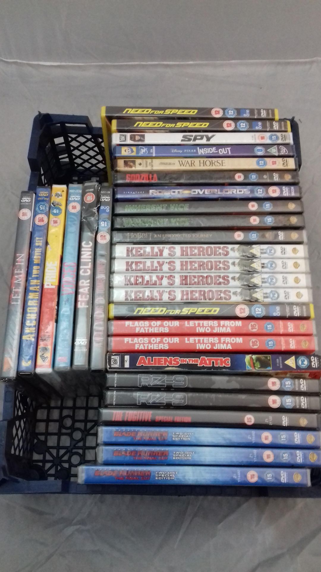 Approx 30 Sealed Dvd’s To Include Let Me In, Anchorman, Pride, The Voices, Fear Clinic.