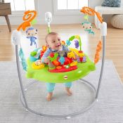 (R9G) Baby. 1 X Fisher Price Roarin Rainforest Jumperoo (CHM191-9643)