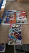 (R9B) Gaming. 3 Items. 1 X Nintendo Switch Super Mario Party (RRP £36.99), 1 X Wii Just Dance (New/