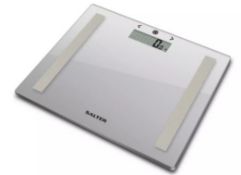 (R5E) Bathroom. 5 X Salter Ultra Slim Glass Analyser Scale