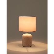 (R10F) Lighting. 4 X Speckled Table Lamp. (May Contain Undelivered / Wrong Item Return Sticker)