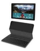 (R13B) 1 X Gemini 10 Pro 10.1” Tablet With Folio Keyboard. Factory Reset Performed. (RRP £129)