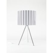 (R9H) Lighting. 3 X Metal Tripod Table Lamp (R9H) 2 X Tommee Tippee Closer To Nature Perfect Prep