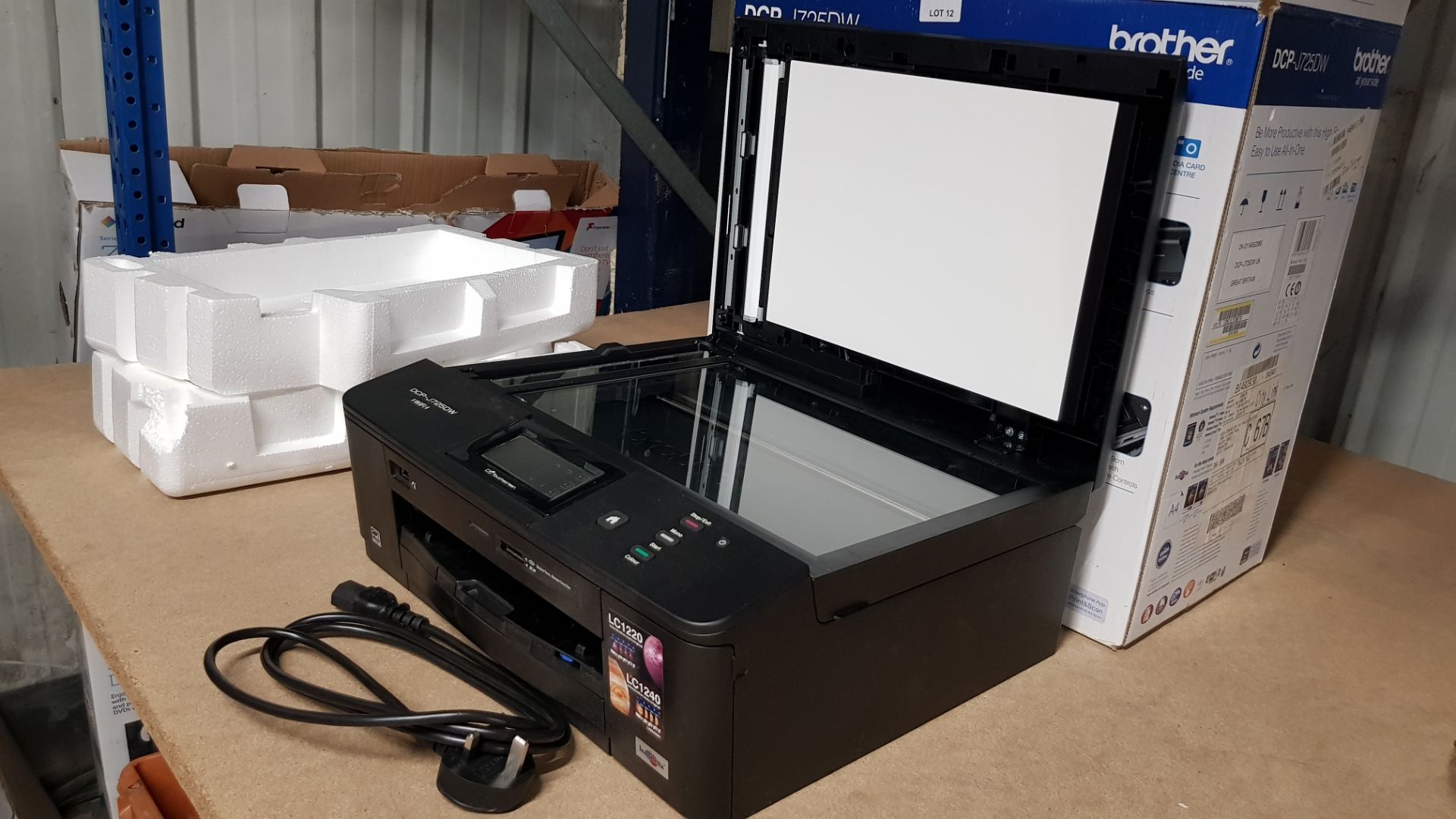 (R13C) 1 X Brother DCP-J725DW All In One Printer. Built In Wi-Fi, Stand Alone Scanner & Copier, Bord - Image 6 of 6