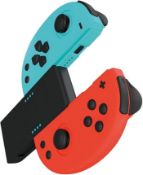 (R9C) Gaming. 3 X NSW JC20 Twin Pack Controllers For Nintendo Switch, 1 X Single Pack & 1 X Stealth