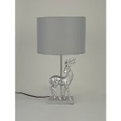 (R10A) Lighting. 2 Items. 1 X Stag Lamp & 1 X Knitted Bear Lamp (May Contain Undelivered / Wrong I