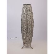 (R10B) Lighting. 2 X Moroccan Floor Lamp (May Contain Undelivered / Wrong Item Return Sticker)