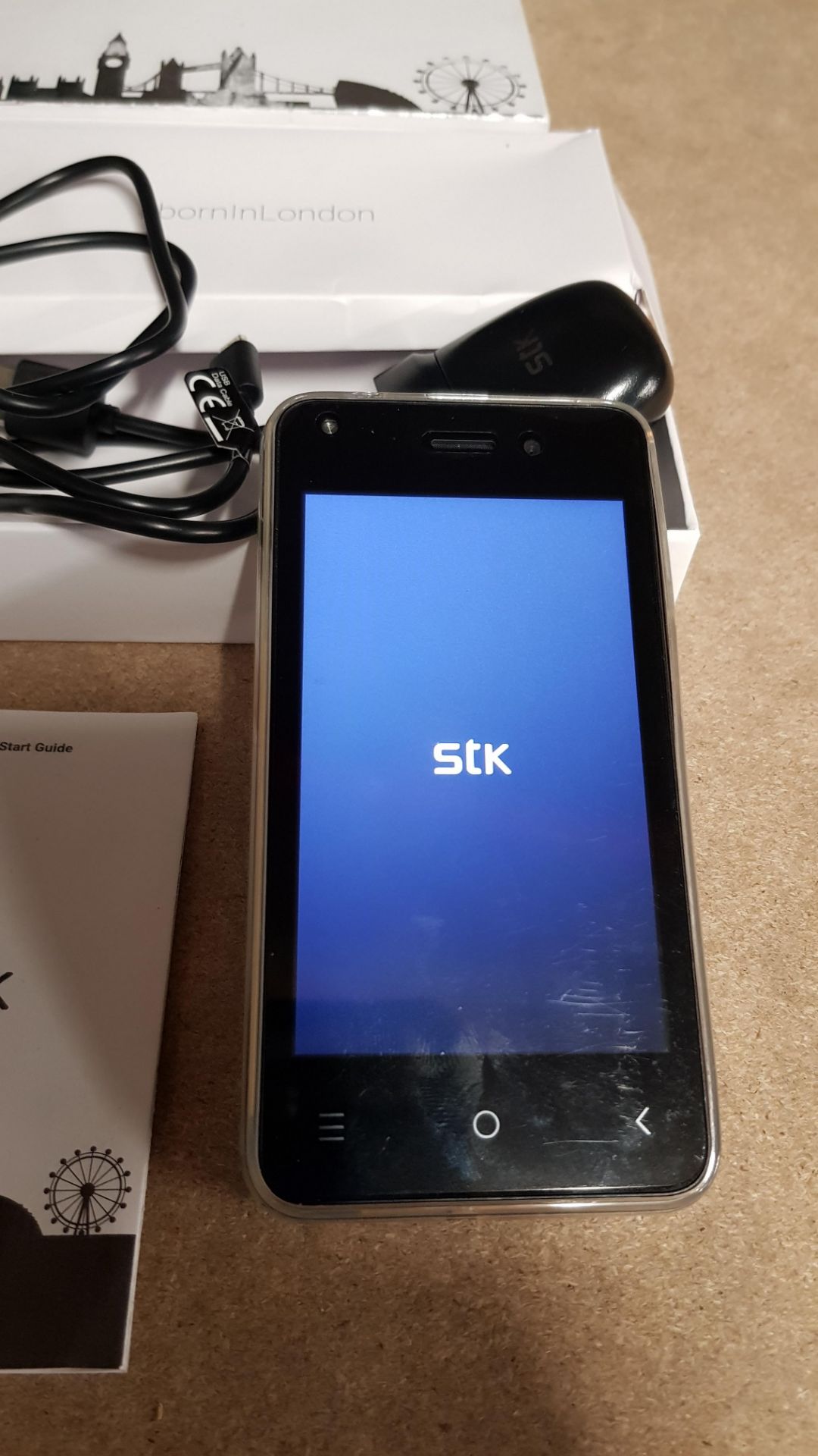 (R13B) 1 X STK Evo 2 Smartphone. 4” Screen WVGA, 5MP Rear Camera / Flash. 2MO Front Camera / Flash. - Image 4 of 6