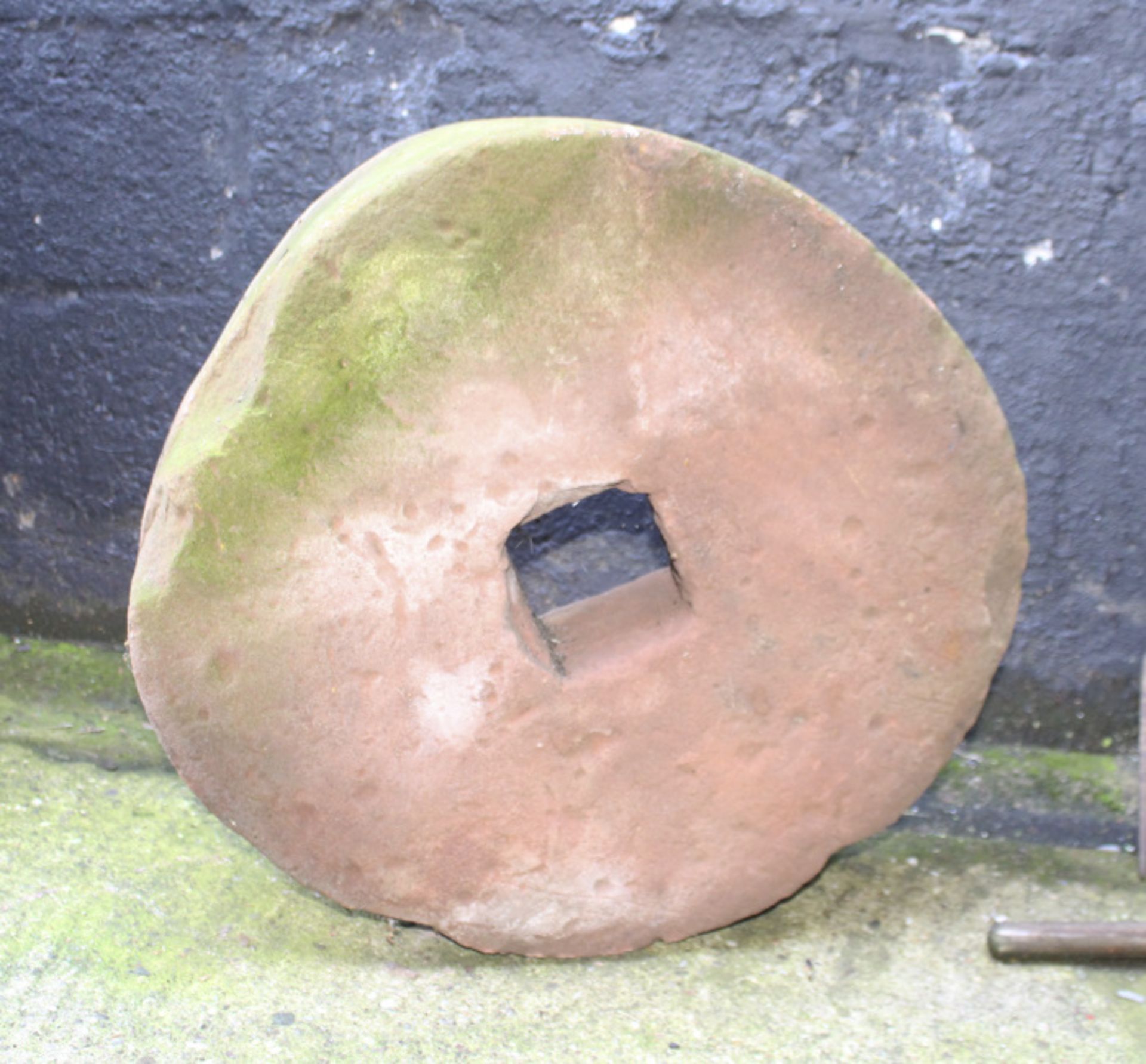 Antique Millstone Grindstone - Image 4 of 4