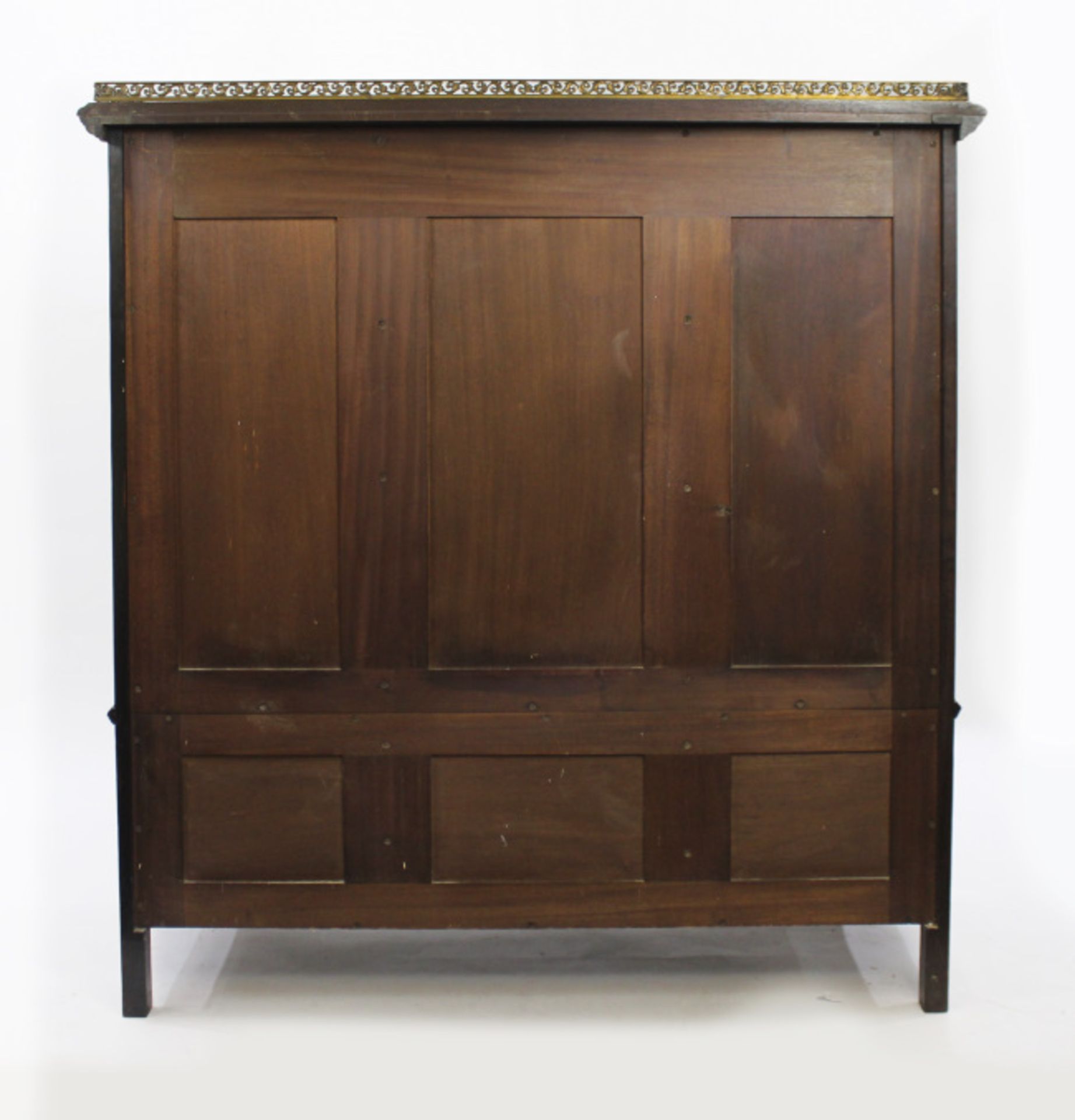 Late Victorian Inlaid Rosewood Display Cabinet - Image 8 of 8