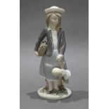 Lladro Porcelain Figurine ""Autumn"" Schoolgirl #5218