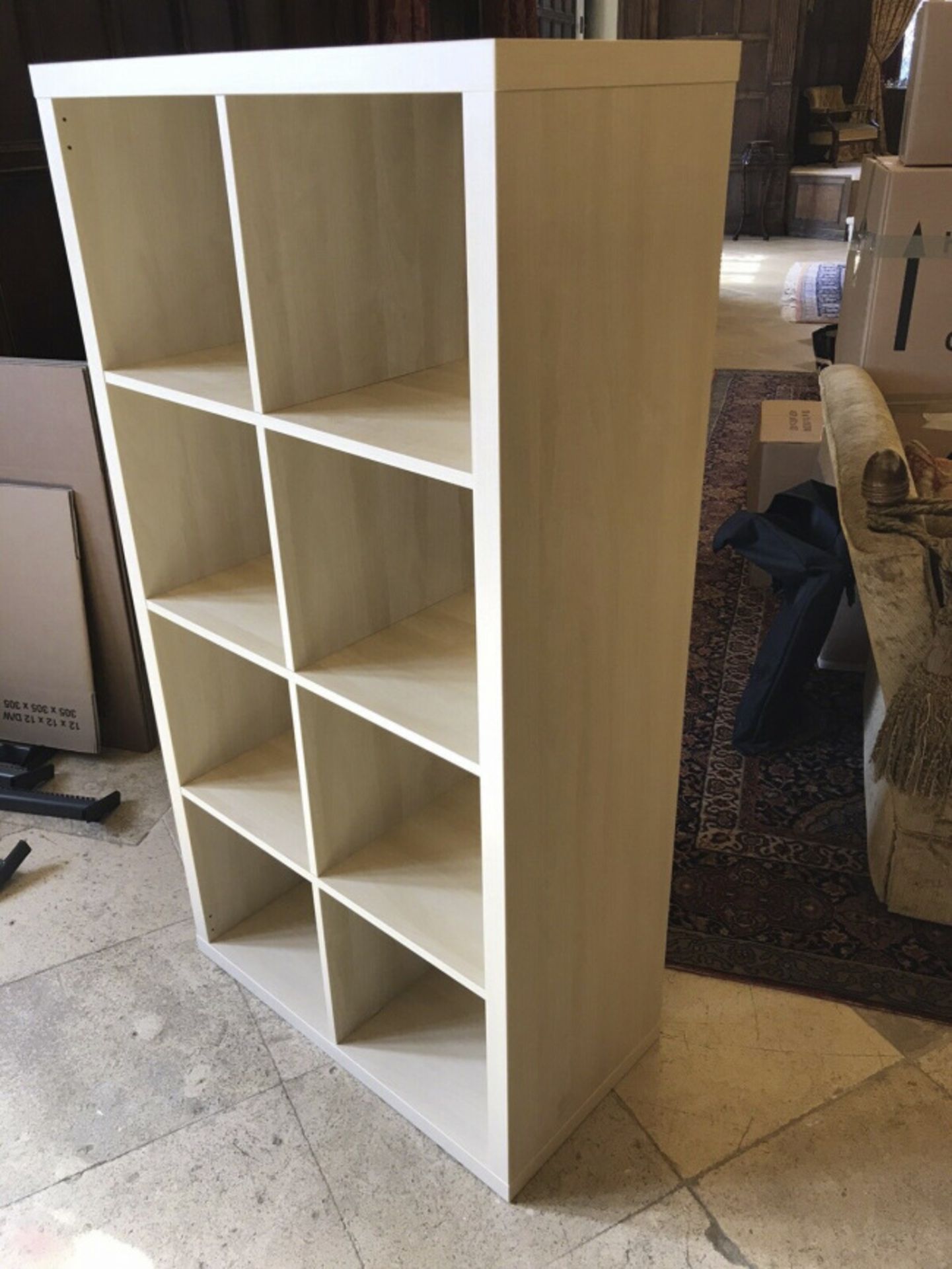 Light Wood Book Shelves Unit - Image 2 of 2