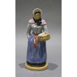 Lady with Basket Figurine RomeDenmark Amager