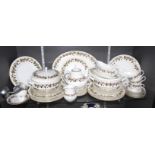 Wedgwood Autumn Vine Dinner Tea Service 55 Pieces