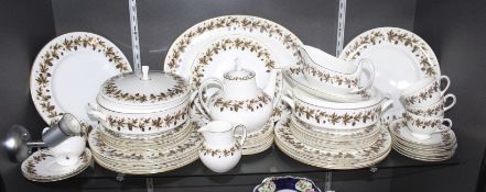 Wedgwood Autumn Vine Dinner Tea Service 55 Pieces