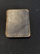 19th Century Note Book with notes 1849