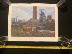 Orgeave Colliery by Michael Milner Limited Edition Print