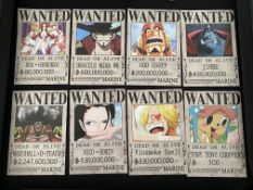 Manga Wanted Posters x 24