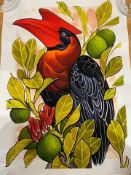 Sneaky Mitch Signed Print SOLD OUT Rufous Hornbil