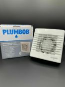 Brand New Plumbob Pull Cord Bathroom Extractor Fans 100 mm (4"")