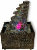 Water Fountain With Colour Changing Led