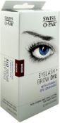 Swiss O Par Eyelash And Brow Dye Tint Colour Kit - Brown