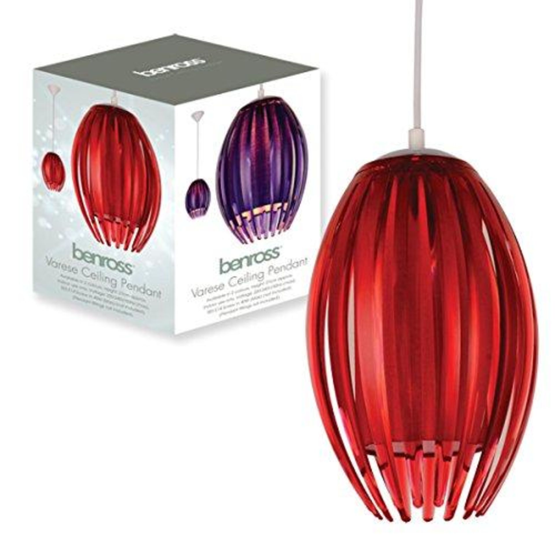 Brand New Benross Varese Ceiling Pendant Rrp 29.99