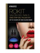 Homedics Rokit Salon Gel Nails Polish Kit New & Packaged