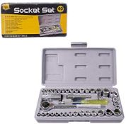 2 x Brand New Boxed Tool Tech 40 Piece Socket Sets