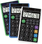 10 x Brand New Datexx Hybrid Power Dh-62 Calculators