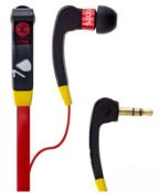 5 x Flix Flats Vibe Extreme Bass Earphones