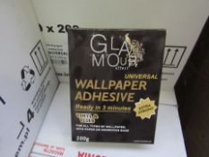 20 x 200G Packets Of Glamour Effect Extra Strong Universal Wall Paper Adhesive