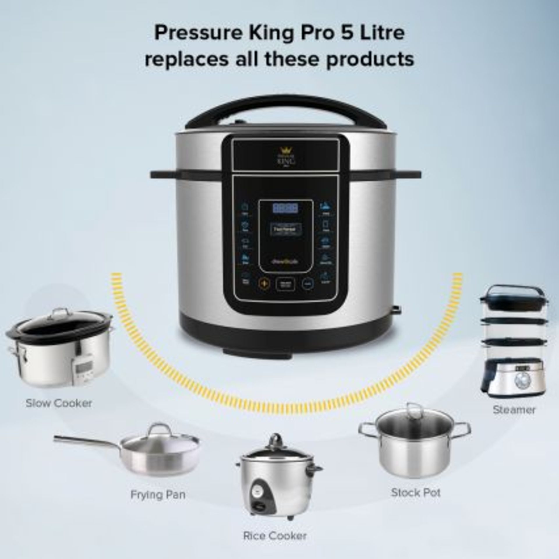 Drew And Cole Pressure King Pro 12 In 1 - Refurbished Rrp ¬ £79.99