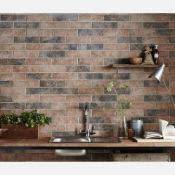 New 7.5m2 Brick Tile Rustic Ceramic Wall Tiles Carrelage Mural. 9.5mm Thickness, 250x500mm Per...