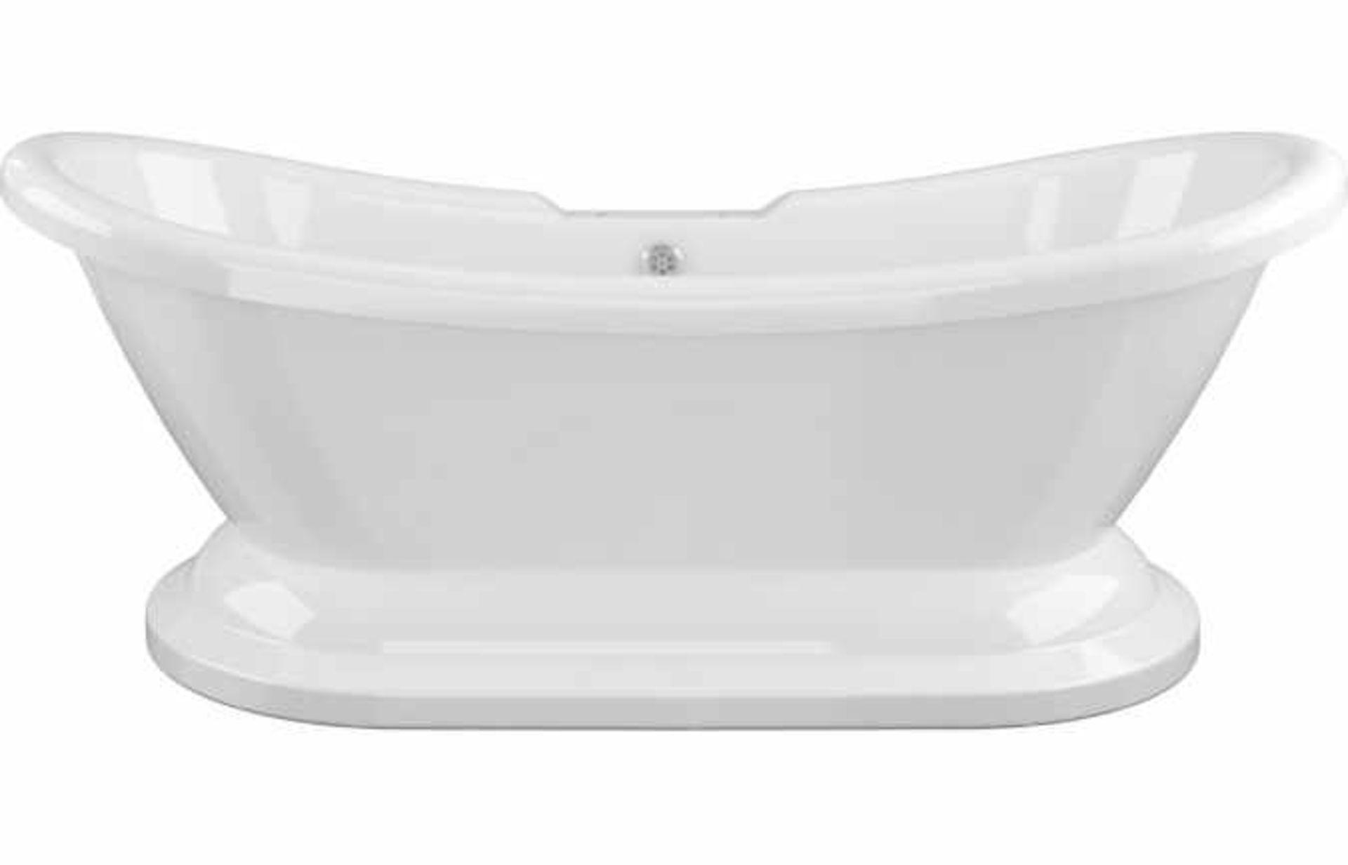 New (A3) Grace 1760x700mm Freestanding 2 Tap Hole Bath With Panel. RRP £1,475.96. Featuring A ... - Image 3 of 3