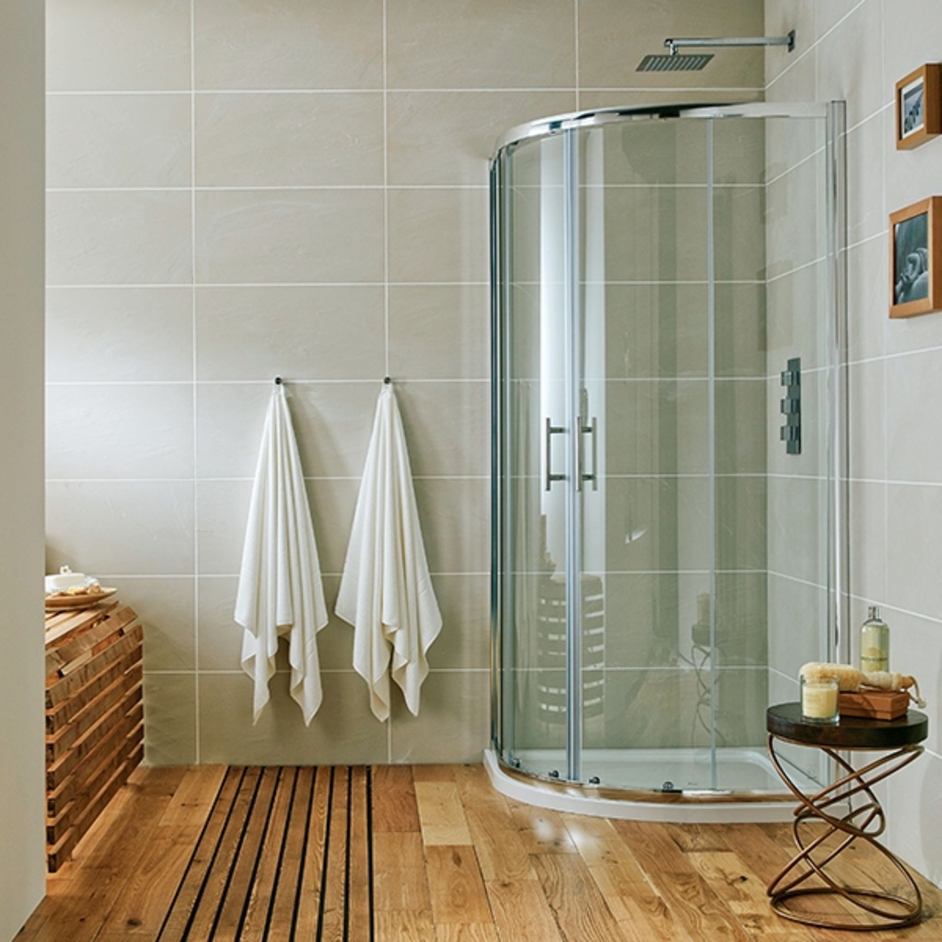 New (U165) 900x900mm S6 Double Door Quadrant. Rrp £435.33. 6mm Toughened Safety Glass 1850mm ...