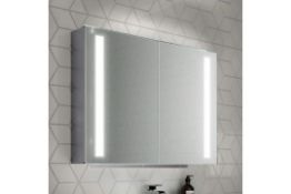 New 800 x 600 Dawn Illuminated Led Mirror Cabinet. RRP £939.99.Mc164.We Love This Mirror Cabi...