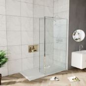 New (A13) 700x275mm - 8mm - Premium Easyclean Wetroom And Rotatable Panel.RRP £399.99.8mm Easy...