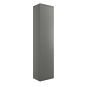 New (Z146) Perla Matt Grey 300mm One Door Tall Unit RRP £393.04 Tall Storage Cupboard In Mat...