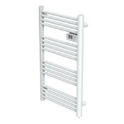 New (S161) Electric Pre-Filled Towel Radiator 980 x 550mm White 800BTU. Electric Towel Radiator...