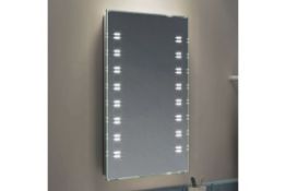 New 500 x 700mm Galactic Designer Illuminated Led Mirror. RRP £399.99.Ml2101.Energy Efficie...